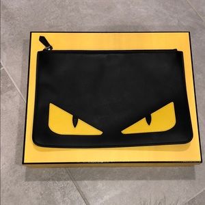 Be seen with this Monster Fendi Clutch